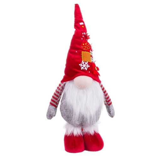 PAPA NOEL DE PIE POLIESTER 25 X 14 X 48 CM