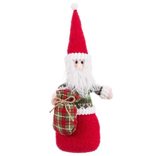 TOPE PUERTA PAPA NOEL POLIESTER 35 CM