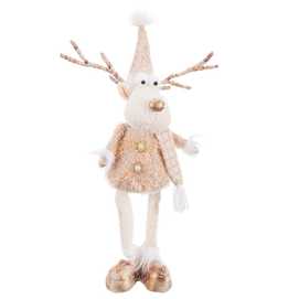 CIERVO DE PIE POLIESTER 22 X 16 X 46 CM