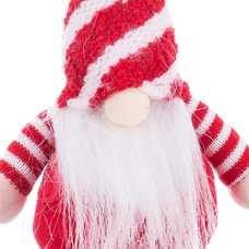PAPA NOEL PIERNAS POLIÉSTER-ARENA 11 X 8 X 25 CM