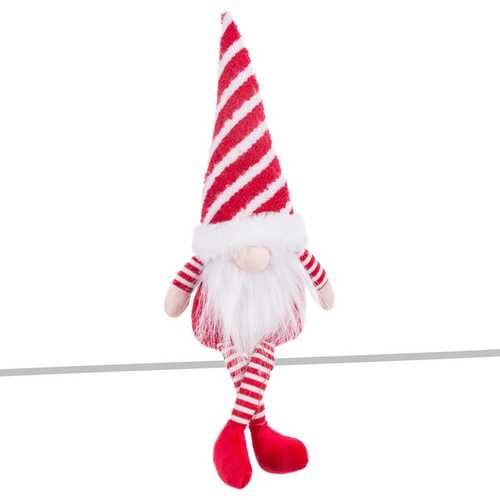 PAPA NOEL PIERNAS POLIÉSTER-ARENA 14 X 10 X 45 CM