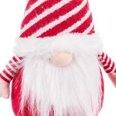 PAPA NOEL DE PIE POLIÉSTER-ARENA 22 X 18 X 49 CM
