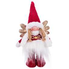 ÁNGEL DE PIE CON LUZ POLIÉSTER-PLÁSTICO 17 X 7 X 41 CM