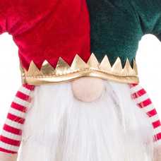 PAYASO DE PIE POLIESTER ROJO-VERDE 19 X 12 X 30 CM