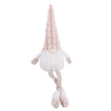 PAPA NOEL PIERNAS TEJIDO BEIGE 20 X 12 X 65 CM