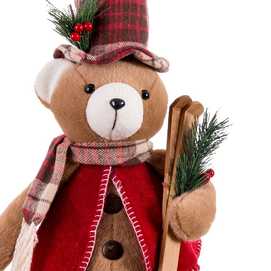 OSO SENTADO TEJIDO 22 X 15 X 45 CM