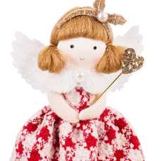 ÁNGEL DE PIE POLIESTER 7 X 5 X 16 CM