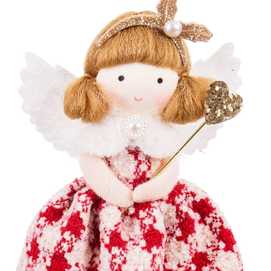 ÁNGEL DE PIE POLIESTER 7 X 5 X 16 CM