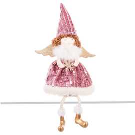 ÁNGEL SENTADO POLIESTER 2/M 10 X 6 X 24 CM