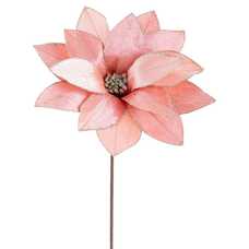 POINSETTIA TEJIDO ROSA 50 X 30 CM