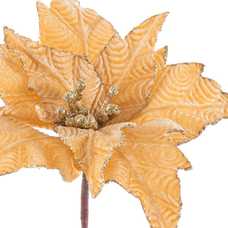 POINSETTIA ORO 32 X 32 X 50 CM