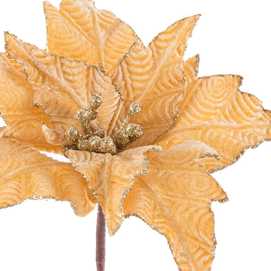 POINSETTIA ORO 32 X 32 X 50 CM