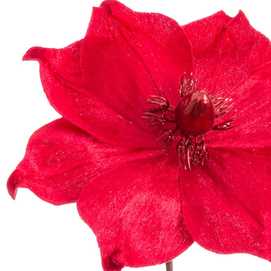 PICK MAGNOLIA POLIESTER ROJO 20 X 20 X 20 CM