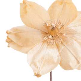 PICK MAGNOLIA POLIESTER ORO 20 X 20 X 20 CM