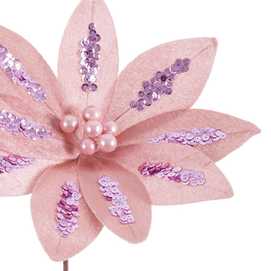 POINSETTIA ORO ROSA 30 X 30 X 40 CM