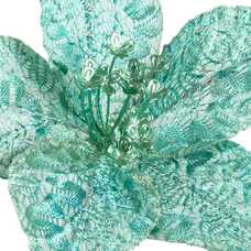 POINSETTIA POLIESTER TIFFANY 23 X 23 X 29 CM