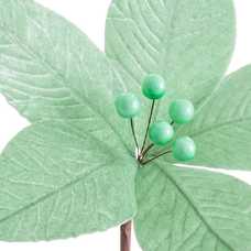 POINSETTIA POLIESTER TIFFANY 27 X 27 X 29 CM