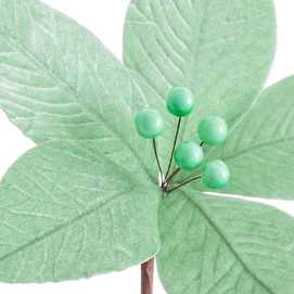 POINSETTIA POLIESTER TIFFANY 27 X 27 X 29 CM