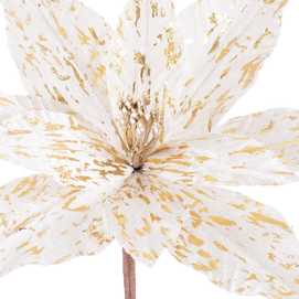 POINSETTIA POLIESTER CHAMPÁN 28 X 28 X 30 CM