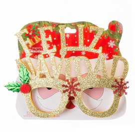 GAFAS FELIZ NAVIDAD PP 13 X 16 CM