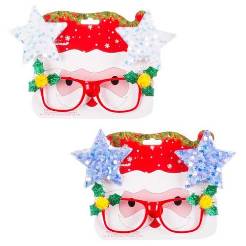 GAFAS ESTRELLAS PP ROJO 14 X 20 CM