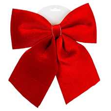 LAZO TEJIDO ROJO 24 X 28 CM LAZO TEJIDO ROJO 24 X 28 CM