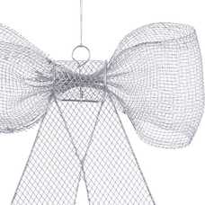 LAZO METAL PLATA 20 X 22,50 CM LAZO METAL PLATA 20 X 22,50 CM