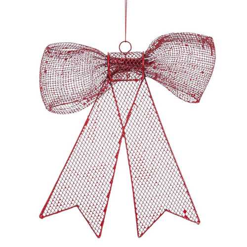 LAZO METAL ROJO 20 X 22,50 CM