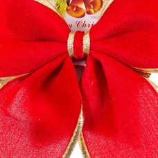 LAZO POLIESTER ROJO 27 X 30 CM