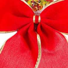 LAZO POLIESTER ROJO 35 X 40 CM