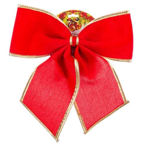 LAZO POLIESTER ROJO 35 X 40 CM