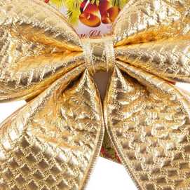 LAZO POLIESTER ORO 30 X 30 CM