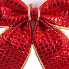 LAZO POLIESTER ROJO 30 X 30 CM