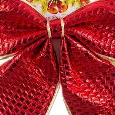 LAZO POLIESTER ROJO 40 X 40 CM