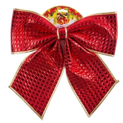 LAZO POLIESTER ROJO 40 X 40 CM