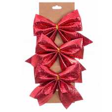 S/3 LAZO EVA ROJO 10 CM