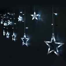 CORTINA ESTRELLAS 138 LED BLANCO CORTINA ESTRELLAS 138 LED BLANCO