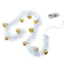 MICRO-LED 10 LUCES ESPUMILLÓN ORO 90 CM MICRO-LED 10 LUCES ESPUMILLÓN ORO 90 CM