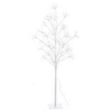 ÁRBOL 640 MICROLED PLÁSTICO CÁLIDO 120 CM