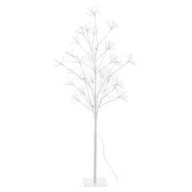 ÁRBOL 640 MICROLED PLÁSTICO CÁLIDO 120 CM