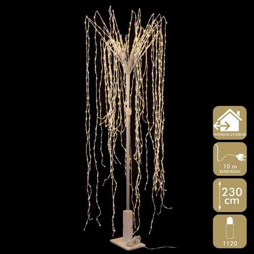 CASCADA SAUCE 1120 LEDS CÁLIDO 230 CM