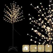ÁRBOL 200 LEDS CÁLIDO 150 CM