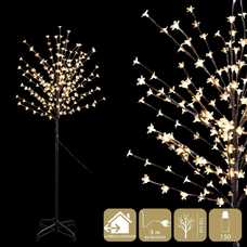 ÁRBOL 150 LEDS CÁLIDO 120 CM