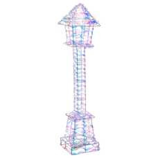 FAROLA LUZ FRIA METAL-PVC 13 X 13 X 58 CM FAROLA LUZ FRIA METAL-PVC 13 X 13 X 58 CM