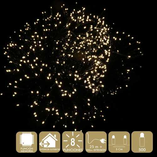 500 LUCES LED 8 FUNCIONES CÁLIDO