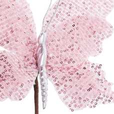 PICK MARIPOSA POLIESTER ROSA 22 X 22 X 20 CM