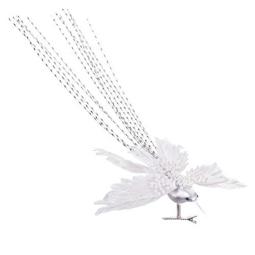 COLIBRÍ PINZA PLÁSTICO PLATA 20 X 40 CM