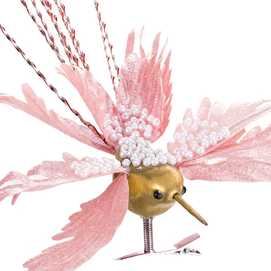 COLIBRÍ PINZA PLÁSTICO ROSA 20 X 40 CM