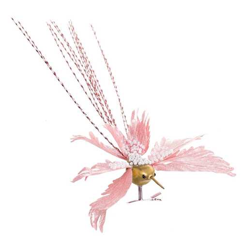 COLIBRÍ PINZA PLÁSTICO ROSA 20 X 40 CM