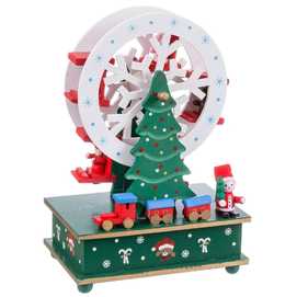 CAJA MÚSICA Y MOVIMIENTO NORIA MDF 14,10 X 9,10 X 20,50 CM